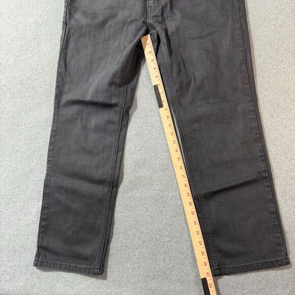 Levi's Jeans Mens 35x30 Gray 541 Athletic Tapered American Stretch Medium Denim - Picture 4 of 12